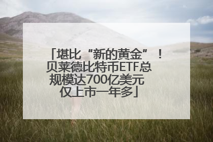 堪比“新的黄金”！贝莱德比特币ETF总规模达700亿美元 仅上市一年多